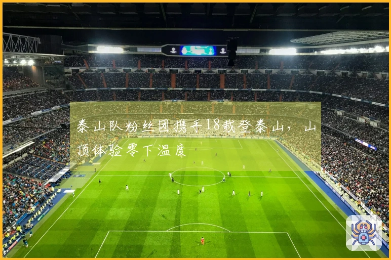 泰山队粉丝团携手18载登泰山，山顶体验零下温度